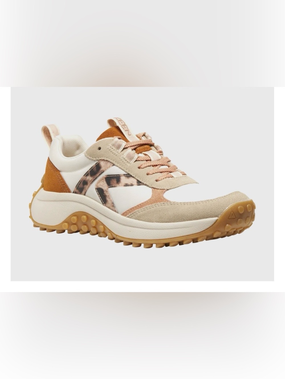 Keen  Sneakers Birch/Cork Leopard Accent Women’s 8.5